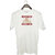 UDNAG Unisex Round Neck Graphic 'Beer | I drank beer, and I had a career year' Polyester T-Shirt White