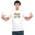 UDNAG Unisex Round Neck Graphic 'Witch | tonight we fly' Polyester T-Shirt White
