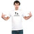 UDNAG Unisex Round Neck Graphic 'Dogs | I dont really care who dies in the movie' Polyester T-Shirt White
