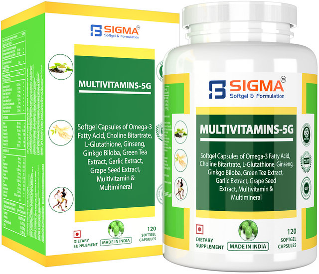 Buy Multivitamin-Enriched with 5G Blend for Immunity, Energy, Stamina ...