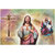 New Design Jesus Cross With Jesus And Jesus In Sky Full Vinayl Wall sticker HD Printed Wall Decor Wall Sticker for Livin