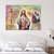New Design Jesus Cross With Jesus And Jesus In Sky Full Vinayl Wall sticker HD Printed Wall Decor Wall Sticker for Livin