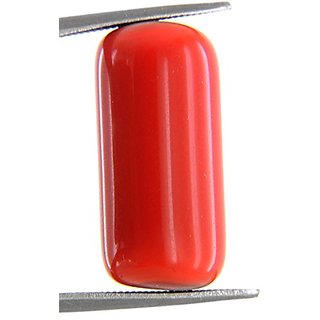 Natural Italian Red Coral / Moonga HGL Certified 10 Ratti / 9 Carat Gemstone, Natural Munga Stone