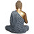 Tansha Quo Blessing Buddha 24 Inch Decorative Showpiece - 58 cm  (Polyresin, Blue )