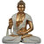 Tansha Quo Dharmachakra Buddha 24 Inch Decorative Showpiece - 60 cm (Polyresin, white)