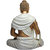 Tansha Quo Dharmachakra Buddha 24 Inch Decorative Showpiece - 60 cm (Polyresin, white)