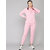 Kotty Women's Pink Co-ord Hooded Sweatshirt & Sweatpant Set