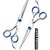 Doberyl Haircut Kit, Sharp Professional Hair Cutting Scissors Kit, Hair Thinning Scissors with Hair Cutting Comb, 3 pack
