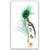 Feather with Elephant Tattoo Waterproof For Girls and Boys Animal Temporary Body Tattoo VT-821