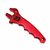 Importedkart Adjustable Aluminum Wrench Fitting Tools Spanner -Red : Red (Imported Item)13062