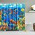 Importedkart Bathroom Fabric Shower Include 12 Hooks Set Water Resistant Multichoice (Imported Item)33434