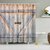 Importedkart Designed Bathroom Fabric Shower Include 12 Hooks Set Water Resistant Multichoice (Imported Item)30066