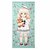 Importedkart Camping Beach Gym Bath Travel Sports Swimming Towel-Korea Girl White (Imported Item)16924