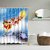 Importedkart Designed Bathroom Fabric Shower Include 12 Hooks Set Water Resistant Multichoice (Imported Item)42232