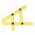 Importedkart Angle Ruler Adjustable Measuring Instrument Multifunctional Magic Hand Tools (Imported Item)10789
