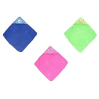 Baby Bath Hooded Towel (24 x 36)- 1 pc (Assorted colours)