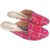 Oxhide Party Wear Pink Mules For Women