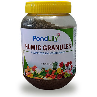 PONDLILY Humic Granules a Complete Soil Conditioner - 500 Gram