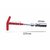 Importedkart T-Handle Universal Joint Spark Plug Socket Wrench Remover Installer-16 Mm (Imported Item)10752