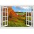 Importedkart 3D Window View Landscape Wall Sticker Removable Wallpaper Home Decoration (Style 10) (Imported Item)49652