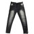 A.LISON Super Skinny Men Silver Jeans
