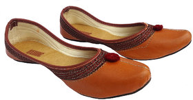 Oxhide Party Wear Leather Jutti