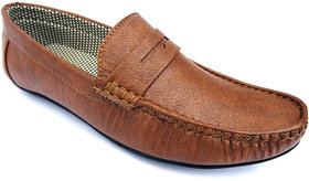 Oxhide Brown Mens Loafer