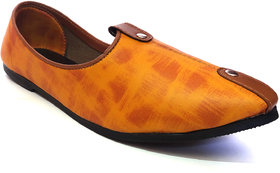 Oxhide Tan Party Wear Unisex Jutti