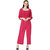 Women Fitted Regular Sleeve Solid   Jumpsuit