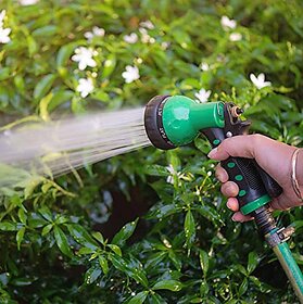 7 Mode Pattern High Pressure Garden Hose Nozzle Water Spray Gun