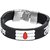 YouthPoint Lord shiva mahakal wide wrist band Boys  Girls Wrist Band(White, Black, Pack of 1)