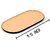 OPAXA-(Set of 2) Enamel (Meena) Oval Serving Tray Exclusive Export Quality Metal Handcrafted for Pastries, Muffins etc.