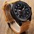 Curren Men Black Analog Watch