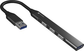 Portronics MPORT 31 POR-1484 USB Hub(Grey).
