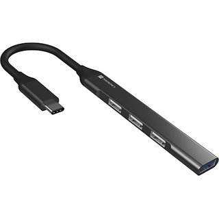 Portronics MPORT 31C POR-1485 USB Hub(Grey).
