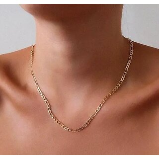 JV Fashion Hub Mens Sachin Chain Gold Plated 24inch