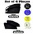 Royal Finish Car Accessories Zipper Magnetic Sunshades for Santro Xing - Set of 4 Pcs