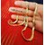 RENU CREATION Golden Mens Women Artificial Jewellery Chain for Boys Girls Fancy Stylish Real Gold Design 22 Inches Brass
