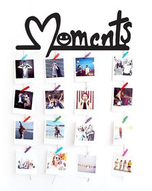 Khush Its Amazing  Wood Moments Picture Photo Frame for Wall Decor Photos Artworks Prints Multi Pictures Organizer  Han