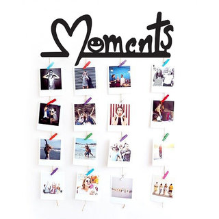 Khush Its Amazing  Wood Moments Picture Photo Frame for Wall Decor Photos Artworks Prints Multi Pictures Organizer  Han