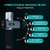 beatXP Bolt Pro Deep Tissue Massage Gun with Heat Dissipation (6000 mAh Battery) - Next Gen Percussion Massager for Body Pain Relief of Neck Back Foot for Athletes amp Gym Professionals with 1 Yr Warranty - Glossy Silver
