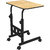 Portronics POR-1376 My Buddy D Multipurpose Movable  Adjustable Table, Brown