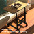 Portronics POR-1376 My Buddy D Multipurpose Movable  Adjustable Table, Brown