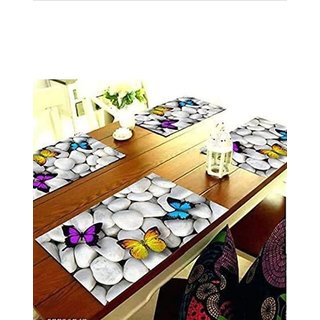 REVAXO placemats set of 4 pcs/ table mat set of 4 pcs/ dining table placemat set of 4pcs/placemat set of 4 pcs