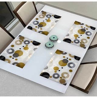 REVAXO placemats set of 4 pcs/ table mat set of 4 pcs/ dining table placemat set of 4pcs/placemat set of 4 pcs
