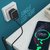 Portronics POR-1064 Adapto 64 3.0A Quick Charger With Single USB Port, Black