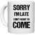 UDNAG White Ceramic Coffee / Tea Mug 'Sorry i'm late I din't want to come' Perfect for Gifting [330ml]