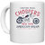 UDNAG White Ceramic Coffee / Tea Mug 'Choppers Bike | Custom Made Choppers American Dream' Perfect for Gifting [330ml]