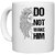 UDNAG White Ceramic Coffee / Tea Mug 'Lion | Do not wake him' Perfect for Gifting [330ml]