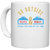 UDNAG White Ceramic Coffee / Tea Mug 'Mountain travel' Perfect for Gifting [330ml]
